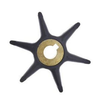 Water Pump Impeller 277181 for Johnson Evinrude BRP OMC 3HP 4HP 5HP 5.5HP 6HP 7.5HP 2-Stroke Outboard Motors