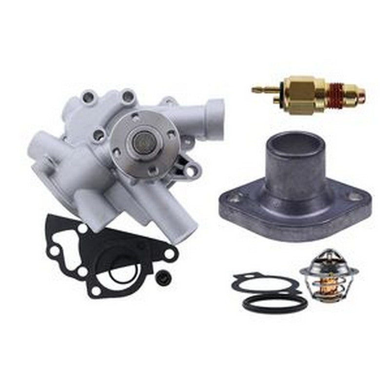 Water Pump & Sensor & Thermostat Kit & Cover 119660-42009 121250-44901 129350-49800 129350-49530 for Yanamr Engine 3TNE74 3TNE74-HT