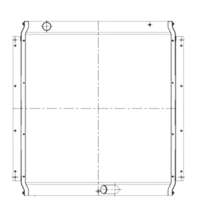Water Radiator Core VOE 14505916 for Volvo Excavator EC210B