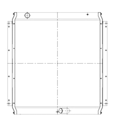 Water Radiator Core VOE 14505916 for Volvo Excavator EC210B