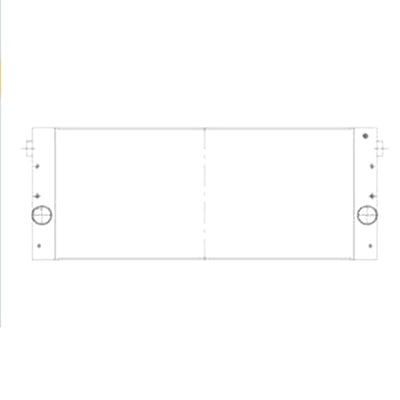 Water Radiator Core 14548409 14573686 for Volvo Excavator EC210C