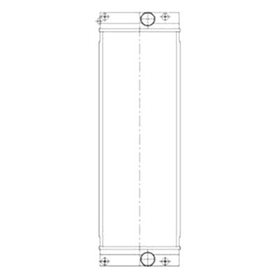 Water Radiator Core 14636992 for Volvo Excavator EC250D