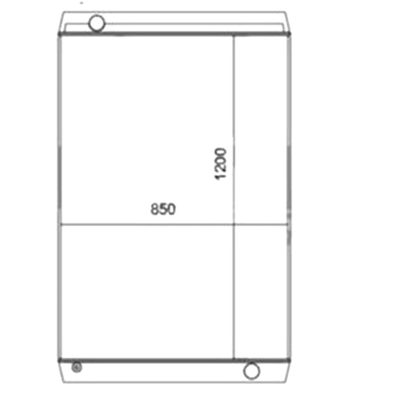 Water Radiator Core 15096620 15147619 for Volvo L150H L180H L220H L250H