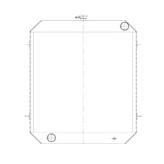 Water Radiator Core 30/901700 for JCB 430 Loading Shovel