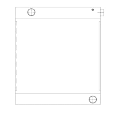 Water Radiator Core 30/926297 for JCB 8008